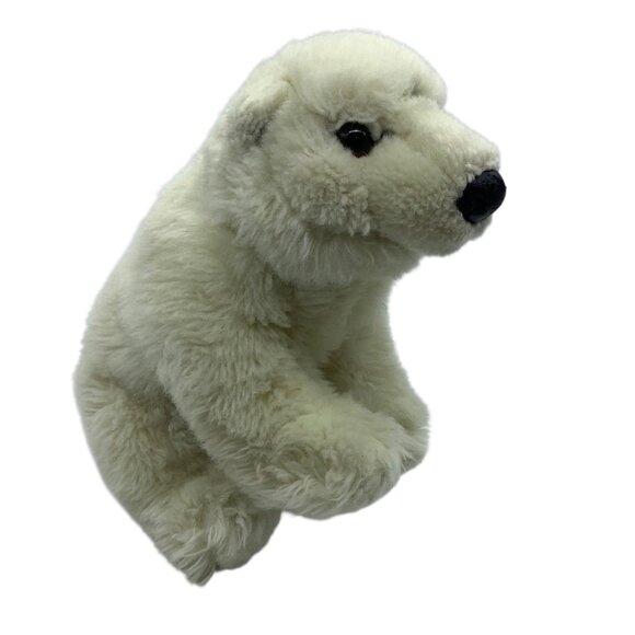 Nordic Friends Plush Polar Bear 10” Soft White Stuffed Animal Toy - Picture 1 of 7